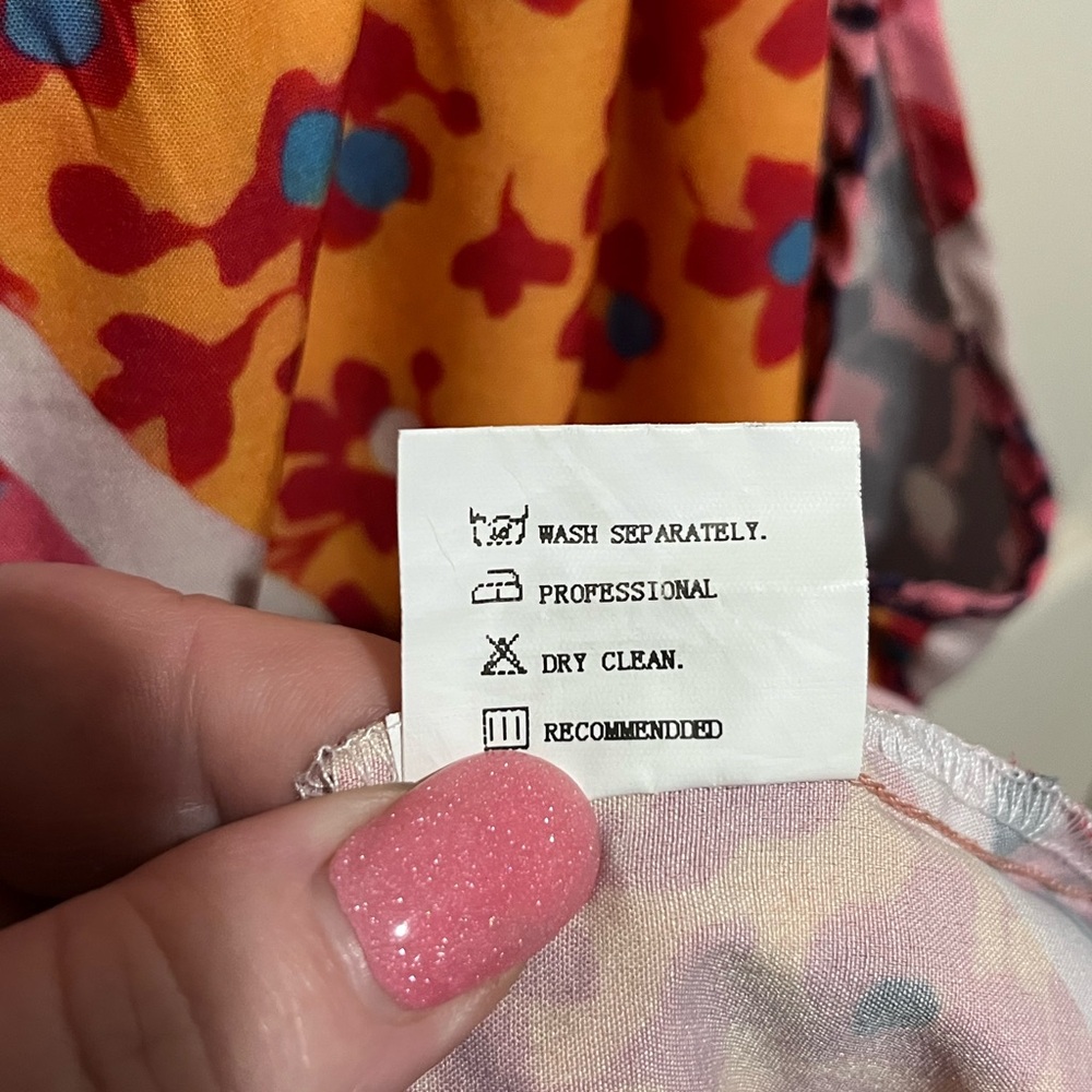 Colorful Floral Patchwork Top - Picture 7 of 7